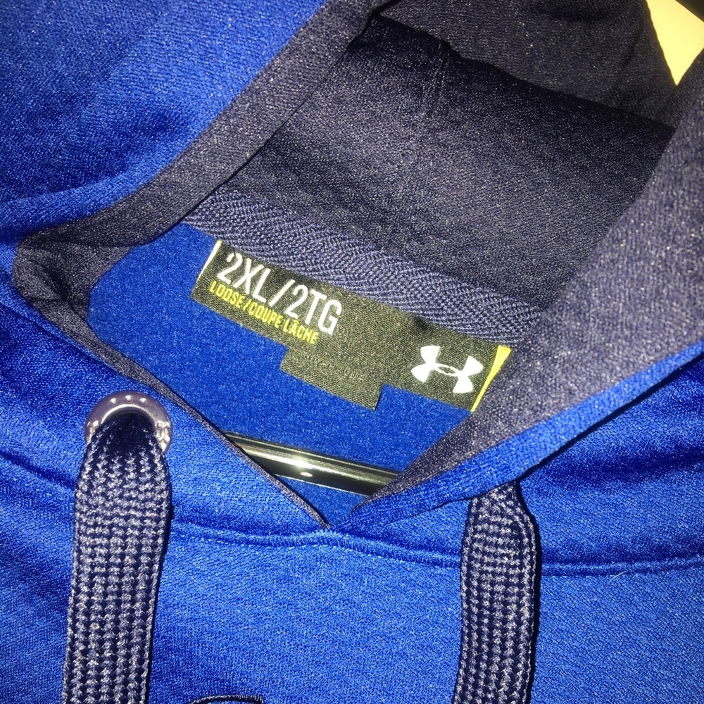 Under Armour Hoodie blue XXL
